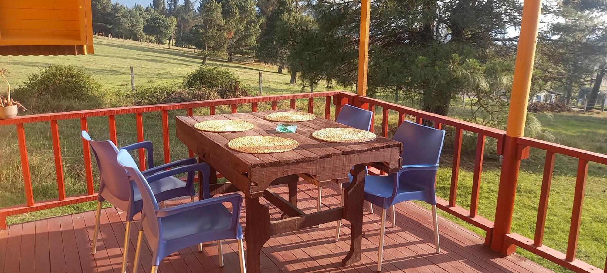 Chalets Amarelo Suesca Luaran gambar