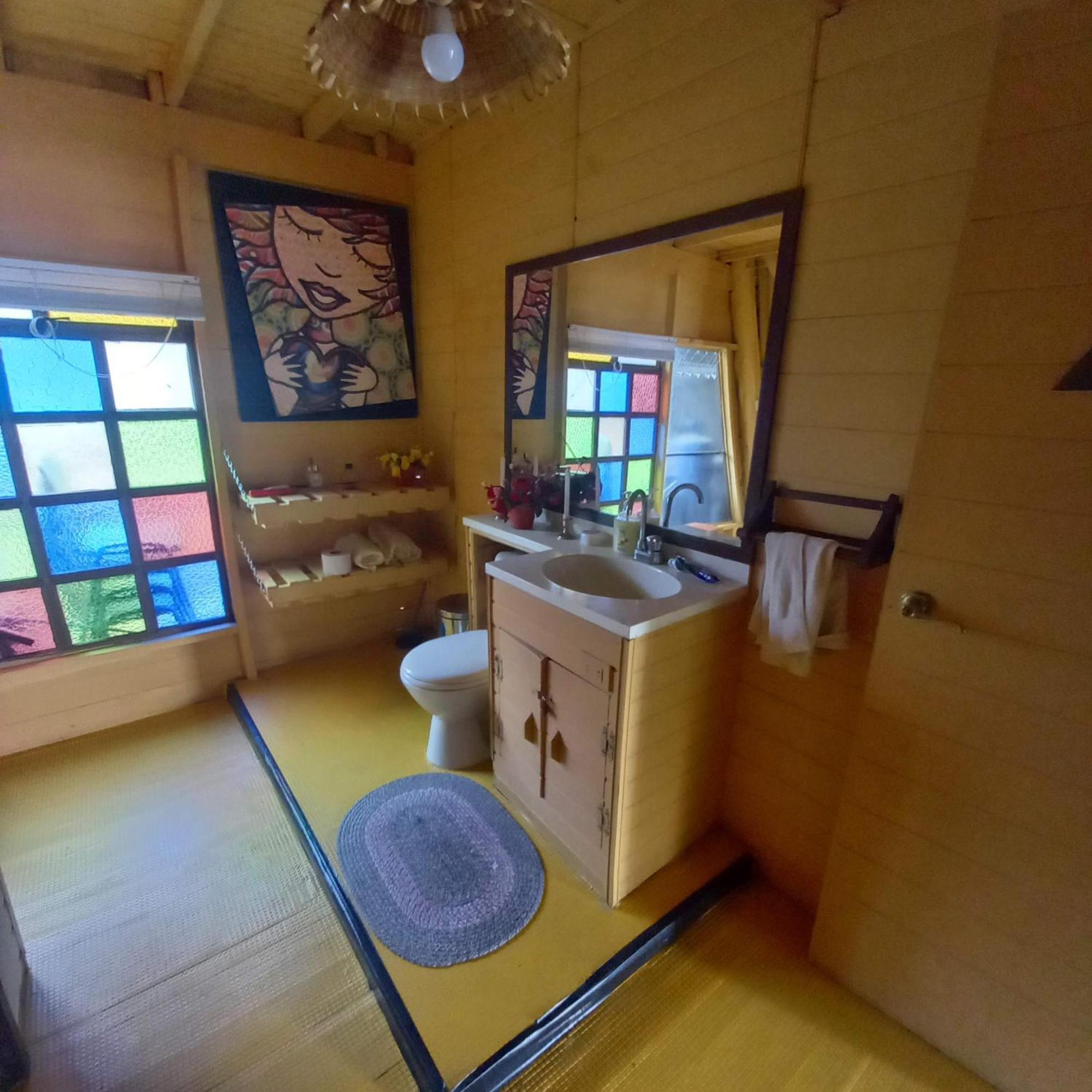 Chalets Amarelo Suesca Luaran gambar