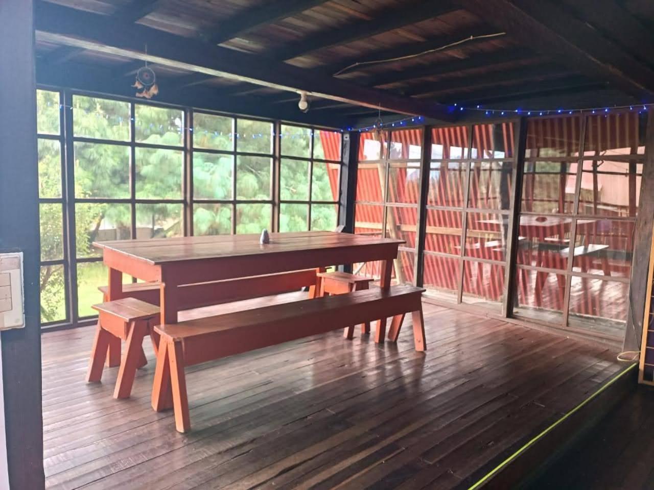 Chalets Amarelo Suesca Luaran gambar